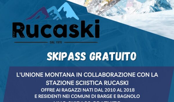 locandina prolungamento skipass gratuito